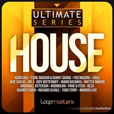 Loopmasters Ultimate House [WAV] - Sample Pack Artwork