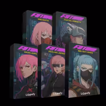 Loopsfy Future Megapack [WAV, MiDi, Synth Presets, DAW Templates] - Sample Pack Artwork