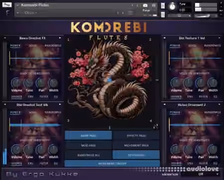Loot Audio Ergo Kukke Komorebi Flutes [KONTAKT] - Sample Pack Artwork