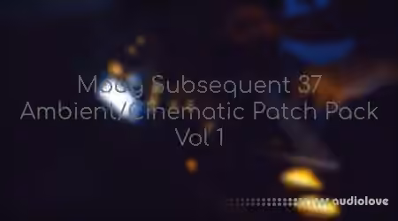 Lost Clouds Moog Subsequent 37: 15 Ambient Cinematic Patches [Synth Presets] - Sample Pack Artwork