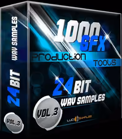 Lucid Samples 1000 SFX Production Tools Vol 3 [WAV] - Sample Pack Artwork