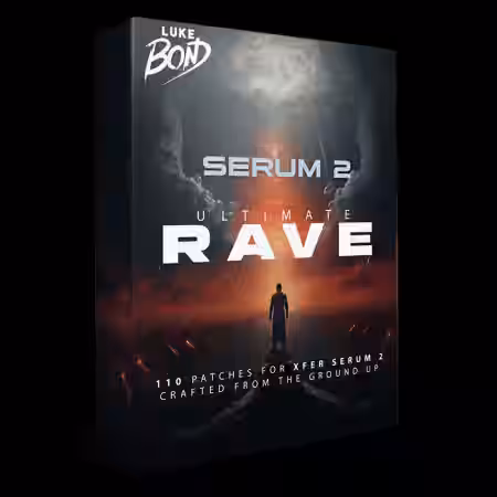 Luke Bond Ultimate Rave Serum 2 Mainstage and Future Rave Presets [MiDi, Synth Presets] - Sample Pack Artwork