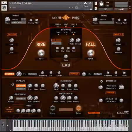 Lussive Audio Rise and Fall Lab v1.0 [KONTAKT] - Sample Pack Artwork