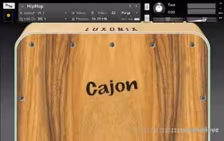 Luxonix.com Cajon [KONTAKT] - Sample Pack Artwork