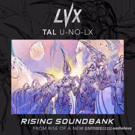 LVX Rising Pack TAL U-No-LX-V2 [Synth Presets] - Sample Pack Artwork