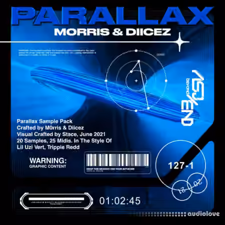 M0RRIS Parallax Sample Pack [Loops + MIDI'S] [WAV, MiDi] - Sample Pack Artwork