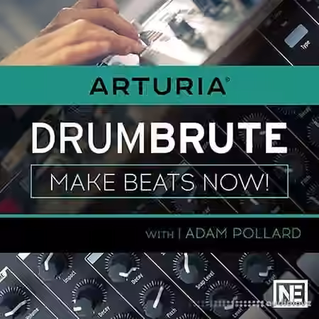 MacProVideo Arturia DrumBrute 101 DrumBrute Make Beats Now! [TUTORiAL] - Sample Pack Artwork