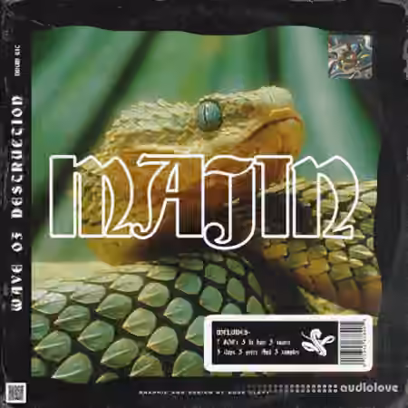 Majin Wave Of Destruction Drumkit [WAV] - Sample Pack Artwork