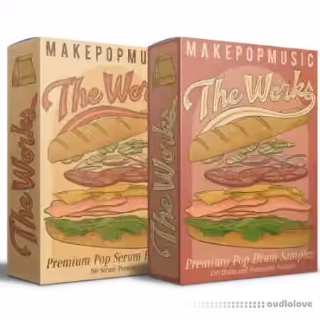 Make Pop Music The Works (Bundle) [WAV, Synth Presets] - Sample Pack Artwork