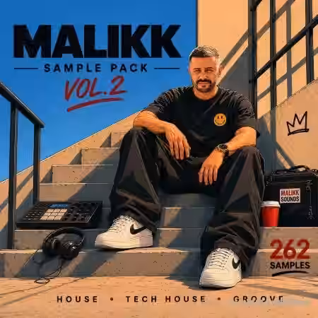 Malikk Sample Pack Vol.2 [WAV] - Sample Pack Artwork