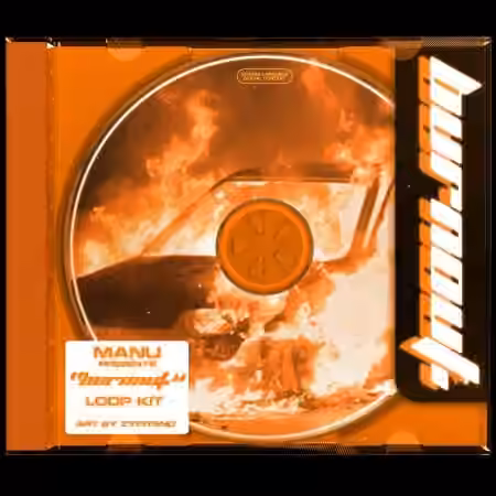 Manu Beatz Burnout Loop Kit [WAV] - Sample Pack Artwork