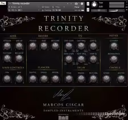 Marcos Ciscar Trinity Recorder [KONTAKT] - Sample Pack Artwork