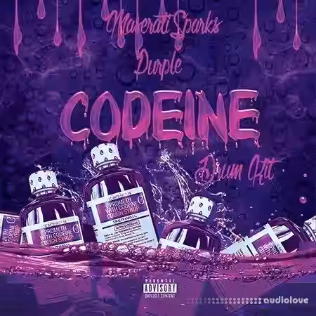 Maserati Sparks Purple Codeine Drum and Melody Kit [WAV] - Sample Pack Artwork