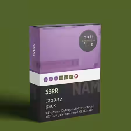 Matt Fig Fig A1 and A2 59RR NAM Capture Pack - Sample Pack Artwork
