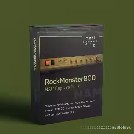Matt Fig Fig A1 and A2 RockMonster800 NAM Capture Pack