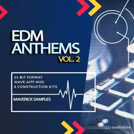 Maverick Samples EDM Anthems Vol.2 [WAV, MiDi, AiFF] - Sample Pack Artwork