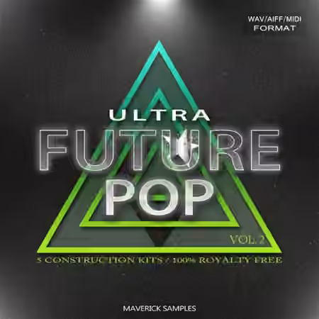 Maverick Samples Ultra Future Pop Vol.2 [WAV, MiDi, AiFF] - Sample Pack Artwork