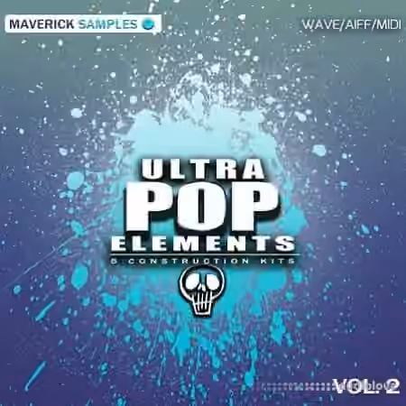 Maverick Samples Ultra Pop Elements Vol.2 [WAV, MiDi, AiFF] - Sample Pack Artwork