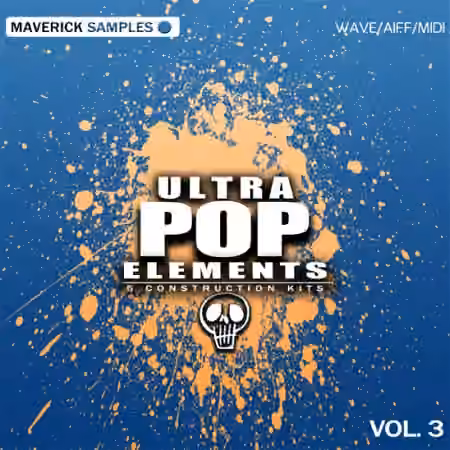Maverick Samples Ultra Pop Elements Vol.3 [WAV, MiDi, AiFF] - Sample Pack Artwork
