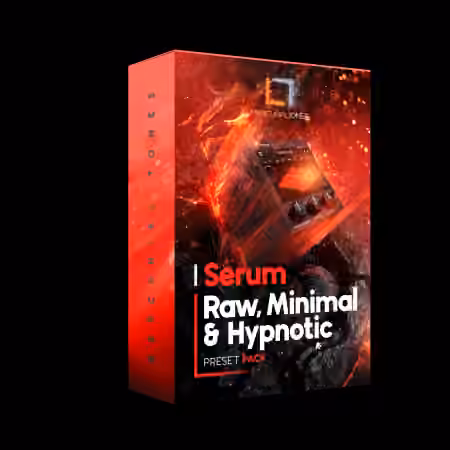 Mercurial Tones Raw Minimal and Hypnotic [WAV, MiDi, Synth Presets] - Sample Pack Artwork