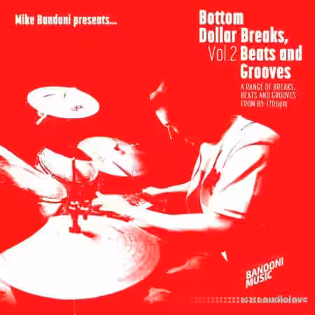 Mike Bandoni Bottom Dollar Breaks, Beats And Grooves Volume 2 [WAV] - Sample Pack Artwork