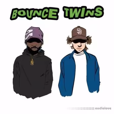 Mike Hector & Steven Shaeffer The Bounce Twins (Drum Kit) [WAV] - Sample Pack Artwork