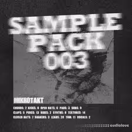 Mikrotakt Sample Pack 003 [WAV] - Sample Pack Artwork