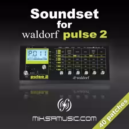 Miksamusic Soundset for Waldorf Pulse 2 [Synth Presets] - Sample Pack Artwork