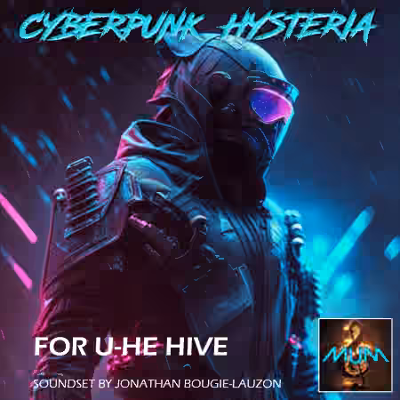 Mistral Unizion Cyberpunk Hysteria [Synth Presets] - Sample Pack Artwork