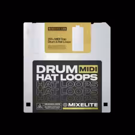 Mix Elite MIDI DRUM and Hat Loops [WAV, MiDi] - Sample Pack Artwork