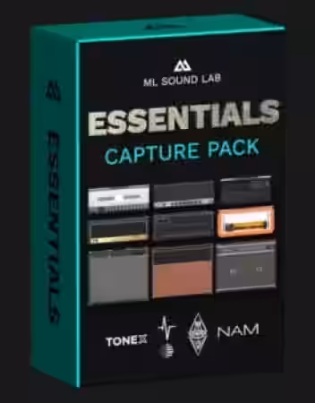 ML Sound Lab Essentials Capture Pack v2.1 IRs Kemper Line 6 NAM A2 Neural DSP ToneX Profiles