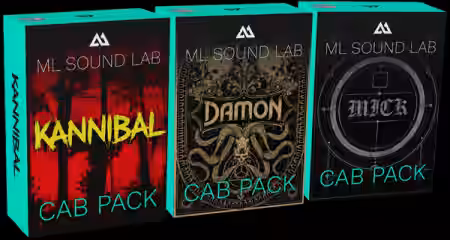 ML Sound Lab MODERN METAL CAB PACK - Sample Pack Artwork