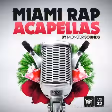 Monster Sounds Miami Rap Acapellas [MULTiFORMAT] - Sample Pack Artwork
