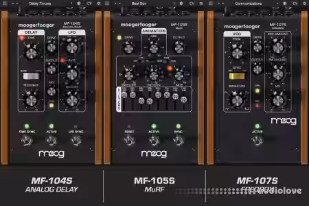 Moog Music Complete Moogerfooger Effects Bundle v1.2.3 [MacOSX] - Sample Pack Artwork