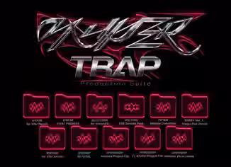 Moonboy Hyper Trap Production Suite [WAV, MiDi, Synth Presets, DAW Templates]
