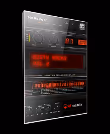 MoReVoX Dusty Racks Vol.2 [REmatrix] - Sample Pack Artwork