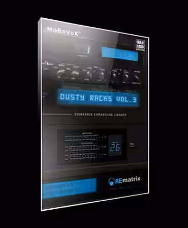 MoReVoX Dusty Racks Vol.3 [REmatrix] - Sample Pack Artwork
