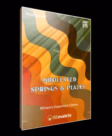 MoReVox Modulated Springs And Plates [REmatrix] - Sample Pack Artwork