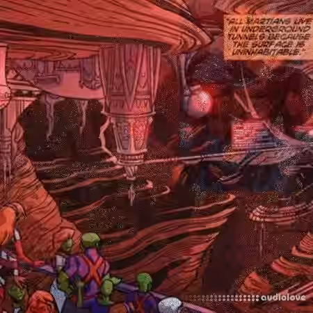 MovingKeys Red Martian [WAV] - Sample Pack Artwork