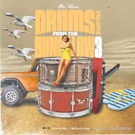 MSXII Sound Design Drums From The Bungalow Vol.3 [WAV] - Sample Pack Artwork