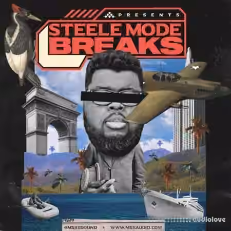 MSXII Sound Design Steele Mode Breaks [WAV] - Sample Pack Artwork