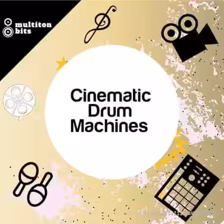 Multiton Bits Cinematic Drum Machines [WAV] - Sample Pack Artwork