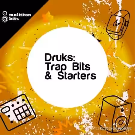 Multiton Bits Druk Trap Bits and Starters [WAV] - Sample Pack Artwork