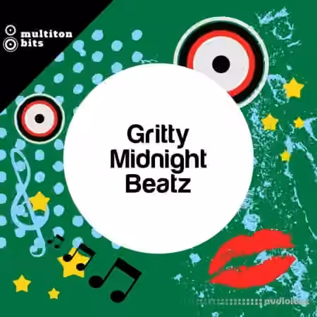 Multiton Bits Gritty Midnight Beatz [WAV] - Sample Pack Artwork