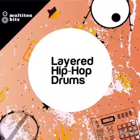 Multiton Bits Layered Hip-Hop Drums [WAV] - Sample Pack Artwork