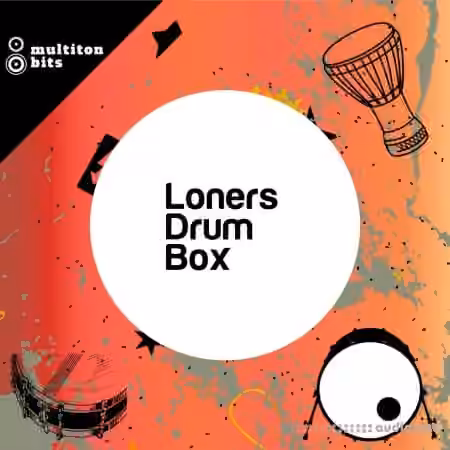 Multiton Bits Loners Drum Box [WAV] - Sample Pack Artwork