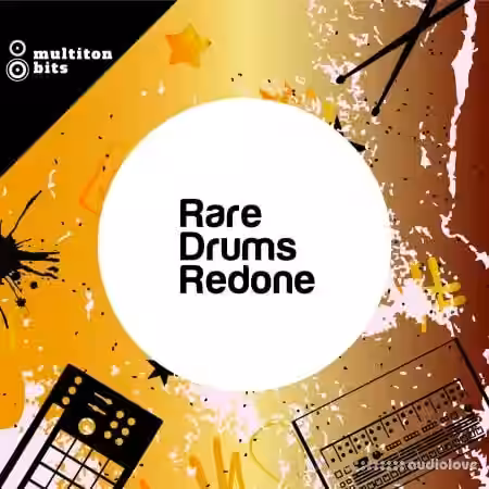Multiton Bits Rare Drums Redone [WAV] - Sample Pack Artwork