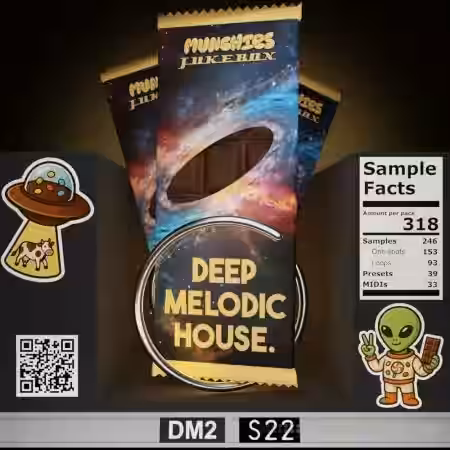 Munchies Jukebox Deep Melodic House Sample Pack Vol.2 [WAV, MiDi, Synth Presets] - Sample Pack Artwork