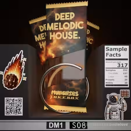 Munchies Jukebox Deep Melodic House Vol.1 [WAV, MiDi, Synth Presets] - Sample Pack Artwork