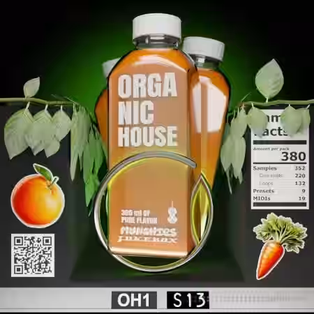 Munchies Jukebox Organic House Vol.1 [WAV, MiDi, Synth Presets] - Sample Pack Artwork